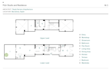 Floor plan of Füür Studio and Residence by Paula Herrero Arquitectura