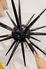 Part of the fun of "Urchin" is guessing which spike contains a secret spot for hidden treasure.
