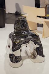 Made of hand-polished stainless steel, Studio Nawa’s chair is practically begging to be touched.