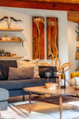 Every item in the house is handpicked by Bret Rossman, who is an interior designer, and is sourced vintage or thrifted.