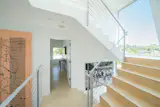 The wall system was designed digitally and then CNC milled.