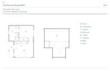 Floor Plan of The Monroe House DADU by Ben Locke
