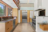 The current owners updated the home’s kitchen, bathrooms, and patio.