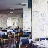 The interior of Ponti’s 96-room Parco dei Principi in Sorrento, Italy.