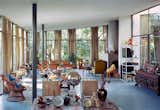 Architect Lina Bo Bardi designed this home for herself in São Paulo, Brazil. It was meant to be a place for the designer to bring creative types together; now anyone can enjoy its design and views.