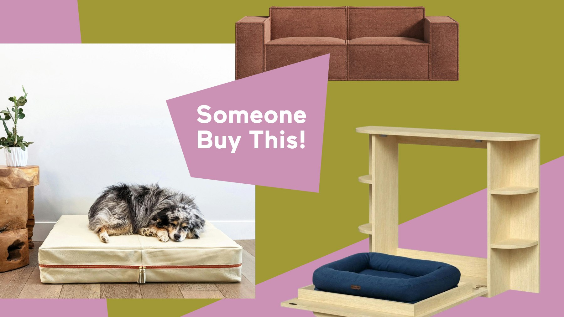Stylish Dog Beds That Aren't a Nightmare to Clean - Dwell Stylish Dog Beds That Aren't a Nightmare to Clean - Dwell