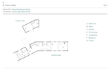 Floor plan of B Cabin by Peter Braithwaite Studio  Photo 24 of 24 in This Clever Twist on an A-Frame Cabin? It Started in a Classroom