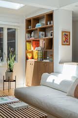 The living room of the Kentfeild, California mid-century writers' retreat renovated by Cathie Hong Interiors