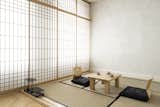 The apartment has a Japanese-style tea room with tatami and shoji screens.