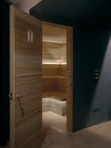 A sauna sits right off the basement’s spa.&nbsp;