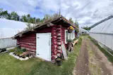 The chicken coop Proenneke built for Babe Alsworth in exchange for flights out of Port Alsworth.