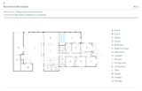 Floor plan of Brunswick Renovation by Mihaly Slocombe Architects