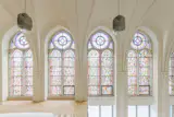 Heavenly Light Pours Through Stained Glass in This $1.7M Converted Convent in Antwerp - Photo 4 of 12 - 