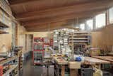 Wittman calls the couple a Jack and Jill of all trades due to their wide-ranging hobbies. In the workshop, there’s a glass-art studio and woodshop connected by a room for model making and storing collections.