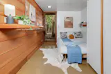 Each bedroom has a private entrance to the outdoors.