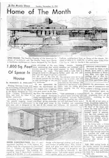 In November of 1961, the Seattle Times honored the property as their "Home of the Month."