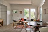 The 1924 bungalow makes good use of reclaimed shiplap for an airy interior.