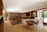 Designed for Caltech professor Graham Laing and his wife, not only as a home but also as a suitable space for him to lecture 25-30 students and store volumes of books.
