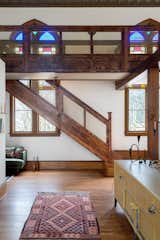 The couple hired Studio IQL, a Philadelphia design firm founded by Val Nehez, to help them convert the space into a full-time home where they could host and also both comfortably work from.