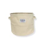 Steele Medium Round Canvas Storage Bin