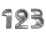 Sculptural House Numbers