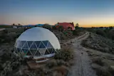 The property includes an additional dome that provides 1,500 square feet of space.