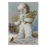 John Derian Snowman Tray