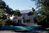 Frank Gehry’s home in Santa Monica was one of his most controversial works, bringing a deconstructed aesthetic to the neighborhood with an assemblage of off-the-shelf materials.