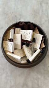 Lifestyle content creator Rachel Shea DiBease’s custom matchbooks say: "I stole this from Rachel’s."