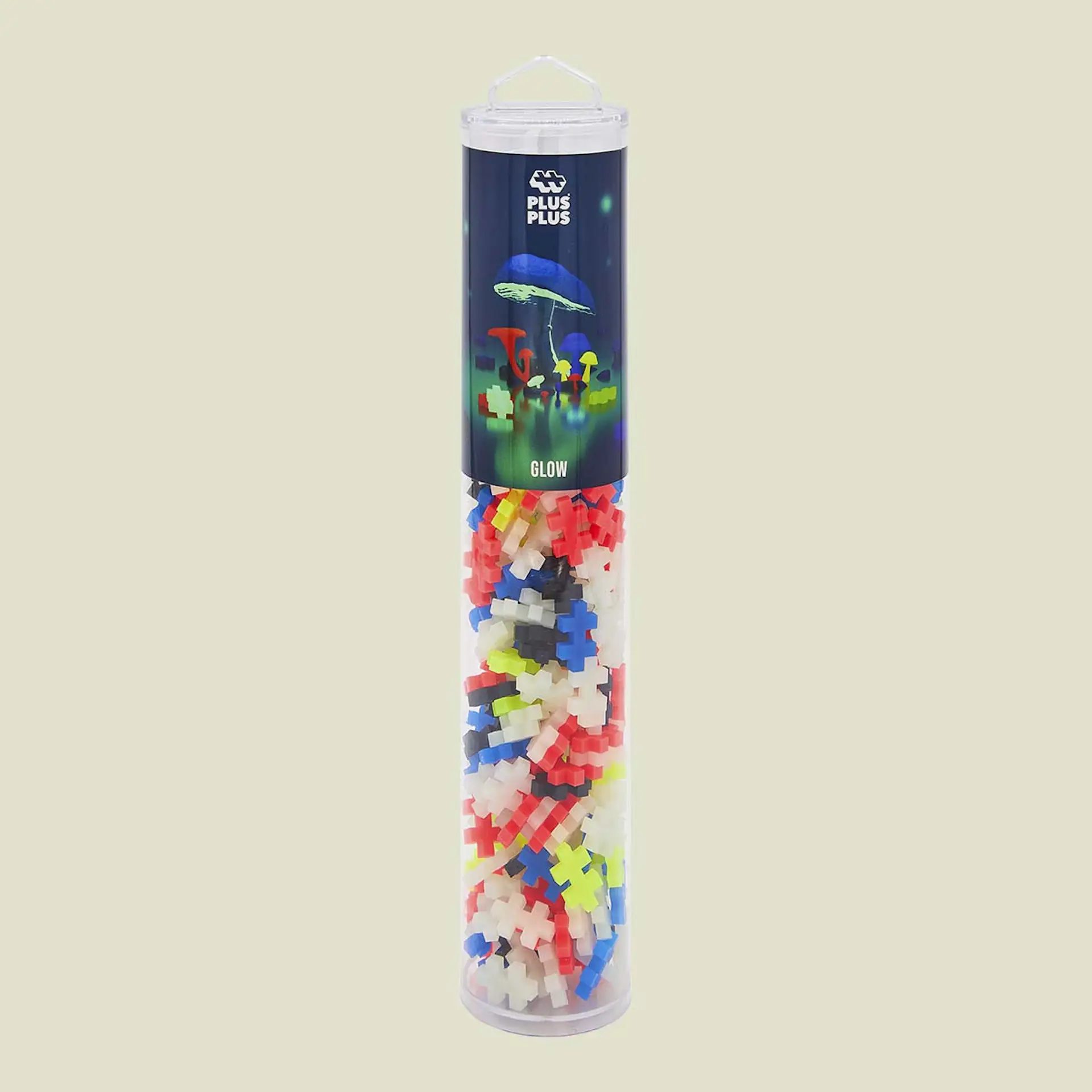 Plus-Plus 240-Piece Glow Color Mix