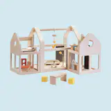 Mochi Kids Slide N Go Doll House by Plan Toys