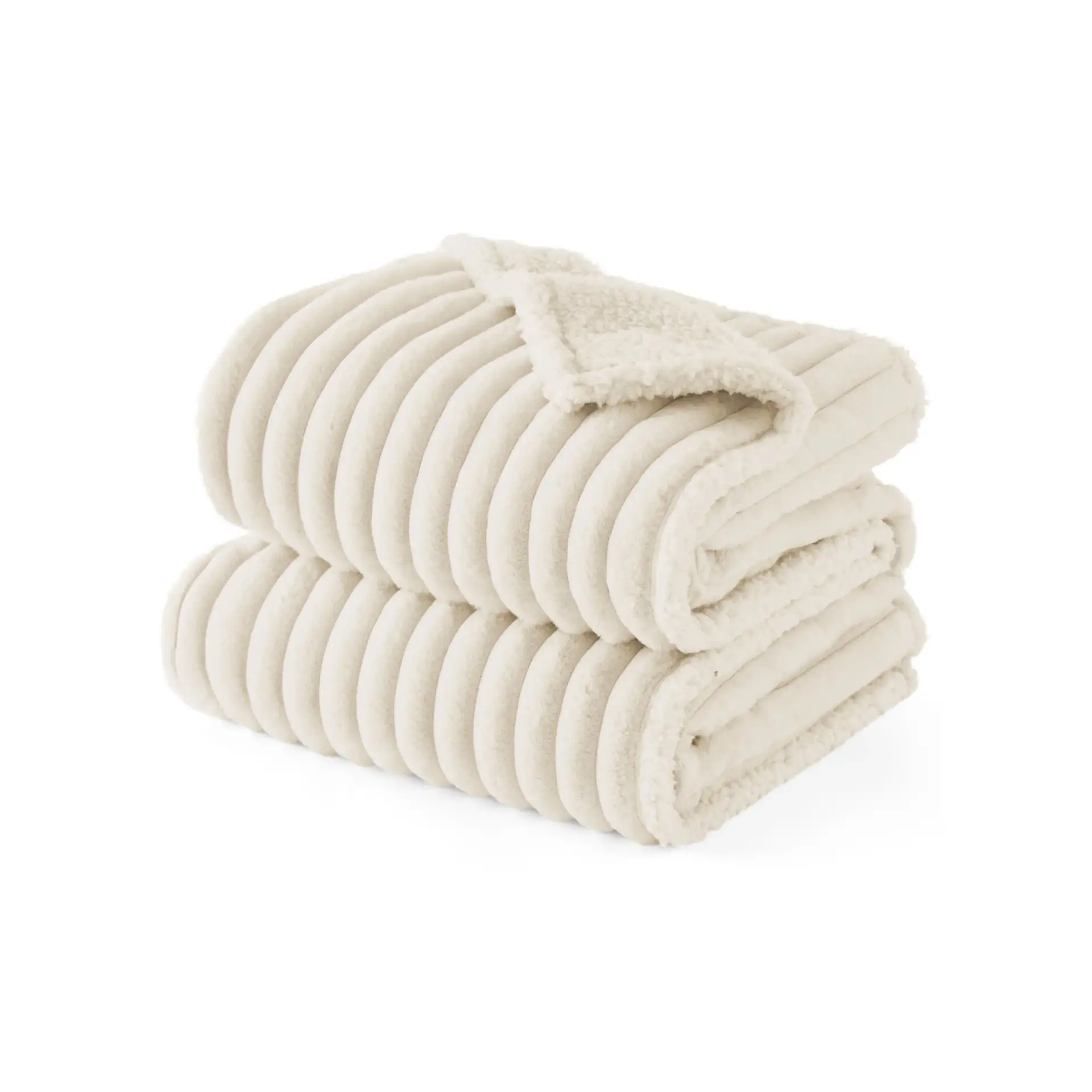 Bedsure Corduroy Fleece Pet Blanket
