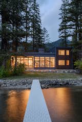 Todd Smith, founding partner of Syndicate Smith, devised a "cabin in a cabin" for the owners of a dilapidated 1915 structure on Washington’s Lake Wenatchee, constructing a new, contemporary home around the restored log building.&nbsp;
