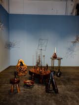 Sourcing wood from his native Oregon, designer Julian Watts often uses salvaged walnut and maple milled in the Willamette Valley, or begins with chunks of wood that his neighbors donate to his studio.