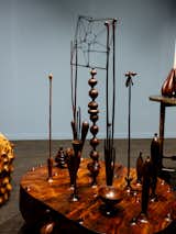 "Sprouted Table" has totems that can be rearranged.