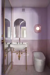 Across bedrooms and bathrooms, the couple encouraged their children weigh in on colors.