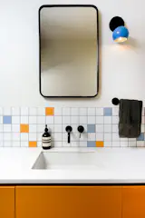 Niche Interior Designs made the bathroom vanity.