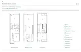 Floor plan of Jeff Gillway and Kim Gittleson’s Brutalist Town House