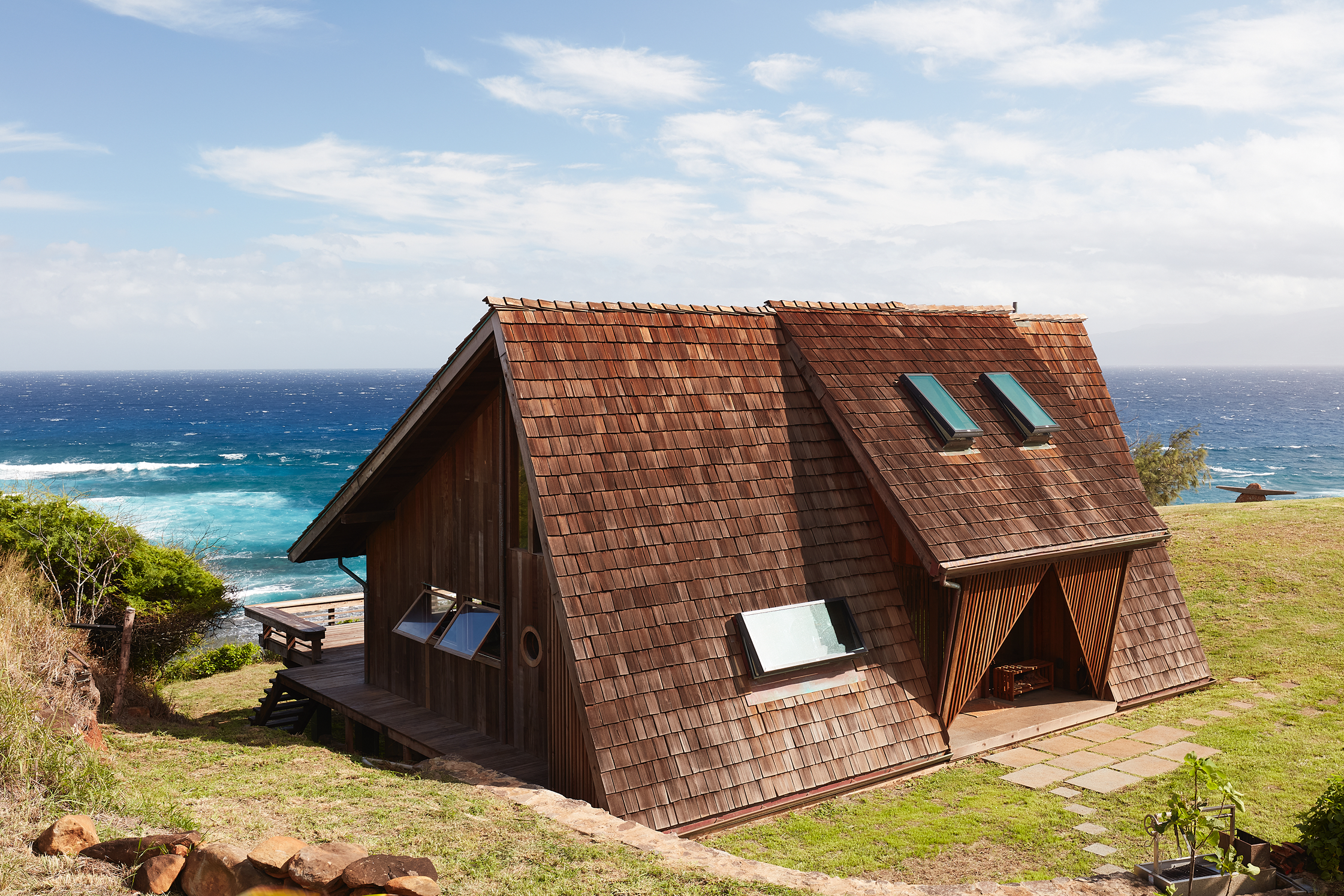 Windows Boated Over for This Hawaiian Cabin Were Brought to Shore