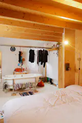 Shai Akram and Andrew Hayhtornthwaite’s converted workshop in Stoke Newington, London, U.K