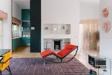 Completed in 1939, Franco Albini’s Villa Pestarini has never before been open to the public. The architect’s Canapo Rocking chaise lounge sat in the center of the living room, while auxiliary rooms became galleries for some of the 131 exhibitors at Alcova.