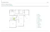 Floor plan of San Mateo Eichler by Klopf Architecture and Field Theory