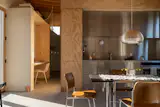 The kitchen cabinets are from Ikea.