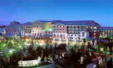 The hotel shortly after opening in 2001.