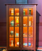 A vitrine at the Grand Californian.