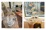 Shelton Metal showed a flatware set and candlestick holders modeled after “drippy sandcastles” made during childhood beach days.  Photo 12 of 13 in Glass-Like Dimmer Knobs I Had to Touch and More Engaging Objects at the Afternoon Light Design Fair