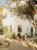 The café’s name, Granada, is the Spanish word for pomegranate, which the couple chose for a 150-year-old pomegranate tree in the yard.