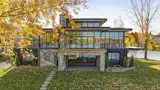 How an Accidental Shower Window Became the Starting Point for This Minnesota Lake Home