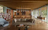 The open great room brings together the kitchen, dining area, and living space.