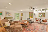One of Louis Kahn’s Protégés Designed This $1M Pennsylvania Midcentury With a Koi Pond - Photo 9 of 11 - 